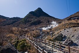 箱根山の冠ヶ岳溶岩ドーム