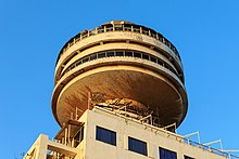 Revolving restaurant in the tower of The Ambassador Hotel, Mumbai, India Mumbai 03-2016 43 The Ambassador detail.jpg