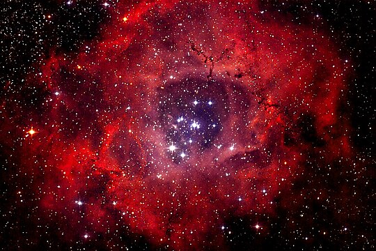 玫瑰星雲[歐 40] 類型：發射星雲