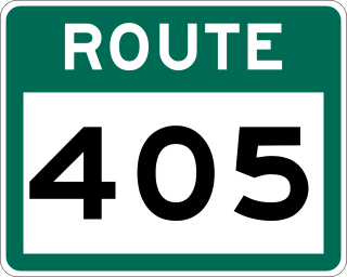 <span class="mw-page-title-main">Newfoundland and Labrador Route 405</span> Highway in Canada
