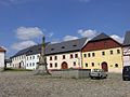 Square in village Úterý