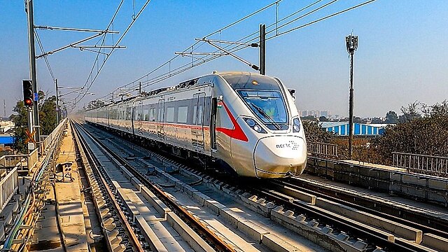 India's modern regional rail system in Meerut, the RapidX