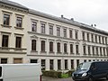 Apartment building in closed development with front garden