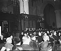 Nevig herdenking Grote Kerk Den Haag Hare Majestei in kerk gevallenen in I, Bestanddeelnr 903-7449.jpg