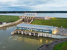 Francois Finlay Dam and Nipawin Hydroelectric Station Nipawin Hydroelectric Station.jpg