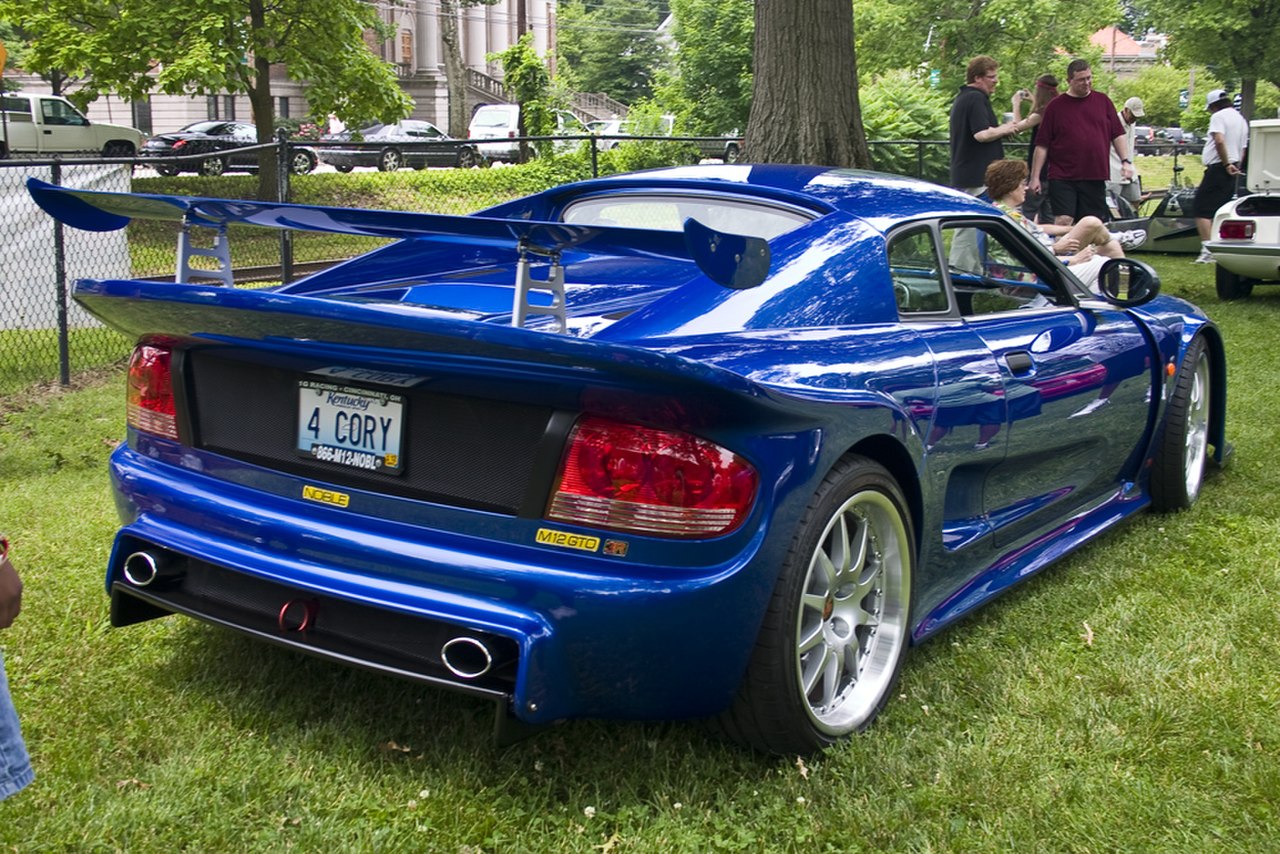 Image of Noble M12 GTO rear blue