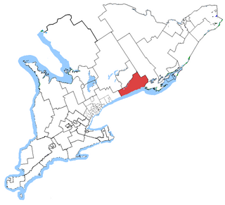 Northumberland—Quinte West Federal electoral district in Ontario, Canada