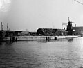 Oats, bran, and hay on American docks and American barracks at Antwerp, Belgium, 1919 (31981830474).jpg