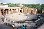 Tomb of Sultan Ghari Octogal tomb with Mihrab on the west side.JPG
