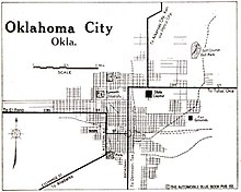 Map of Oklahoma City in 1920 Oklahoma City map 1920.jpg