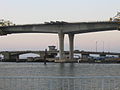 Pfeiler der Brücke (Im Hintergrund ist die Brücke von 1963 zu sehen)