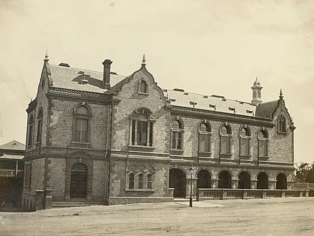 Old Parliament House in 1872