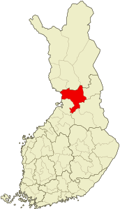 distretto di Oulunkaari – Localizzazione