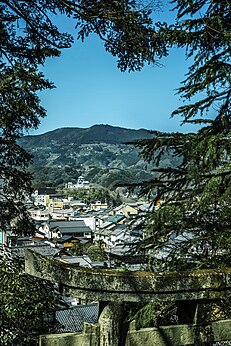 Overview of downtown Ōzu