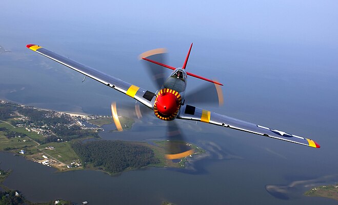 4th place: It's pictures like this that stand out. The composition (taken facing the propellor) is highly unusual.