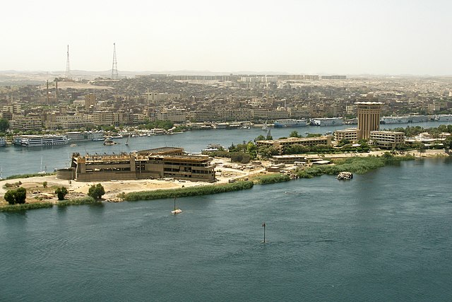 Image: Panoramic view of Aswan 2, Egypt