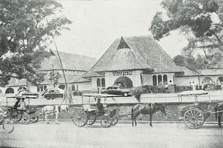 Panti Rapih Hospital. The street in front of it is now about a meter higher and four lanes wide, yet still ends up filled with traffic