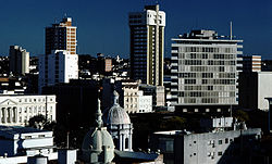 Skyline della città di Asunción