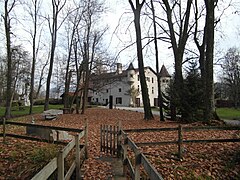 Le château depuis le Parc.