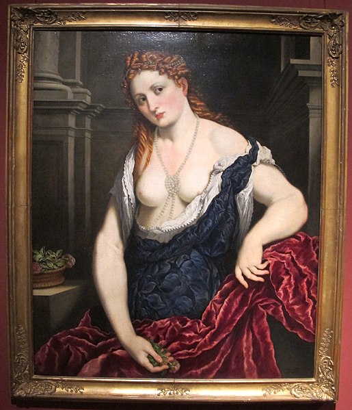 File:Paris bordone, dama con una rosa, 1560 ca.JPG