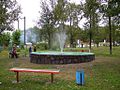 plaza en el pueblo  Novoselovo