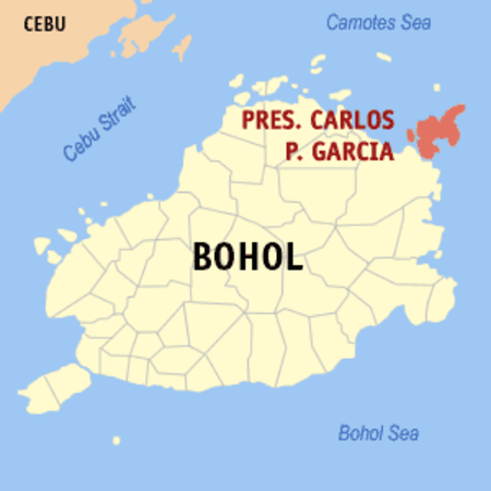 Presiden Carlos P. Garcia, Bohol