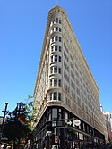 Phelan Building, San Francisco, where Chittenden had a studio in the 1880s.