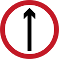 Proceed straight