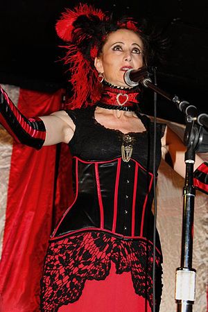 Photo of Veronique Chevalier, July 24, 2010, Club Chrononaut, San Diego, CA.jpg