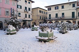 Piazza Garibaldi in de winter