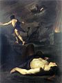 П'єтро Новеллі. «Каїн убив Авеля», Національна галерея старовинного мистецтва (Рим), Італія