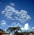 Erupční sloupec Pinatuba