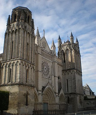<span class="mw-page-title-main">Poitiers Cathedral</span> Church in France