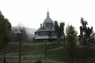 Hoszów Village in Subcarpathian, Poland