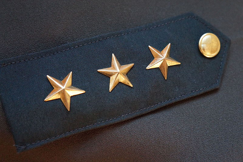 File:Police epaulette - Slovakia - epoleta policia - Slovensko - This photo has been released into the public domain. There are no copyrights you can use and modify this photo without asking, and without attribution.JPG