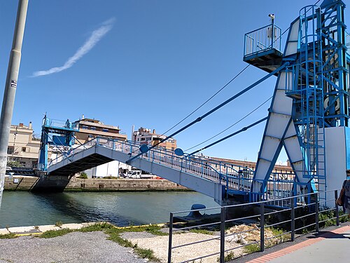 Ponte Passerella in Fiumicino