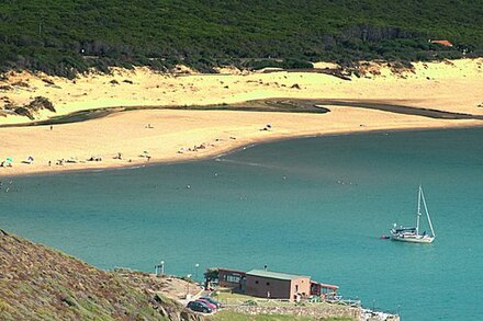 Portixeddu (seen from Capo Pecora)