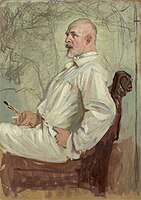 Портрет художника Германа Прелля, 1912