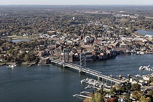 Portsmouth'un havadan görünümü