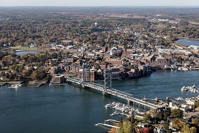 Image: Portsmouth NH aerial view