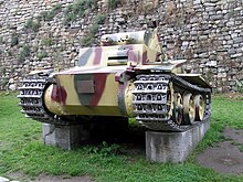 A former German Pz.Kpfw. I Ausf. F on display at the Belgrade Military Museum in Belgrade, Serbia Pz I Ausf F.jpg