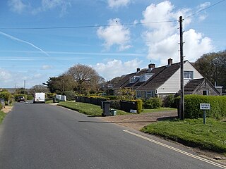 Queens Bower village in United Kingdom