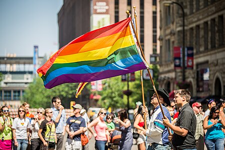 Rainbow Flag Twin Cities Pride Parade Minneapolis 9178644107.jpg