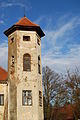 Věž rakovického zámku