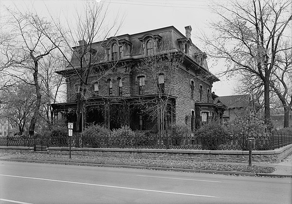 Ramsey's house in Saint Paul, Minnesota, 1960