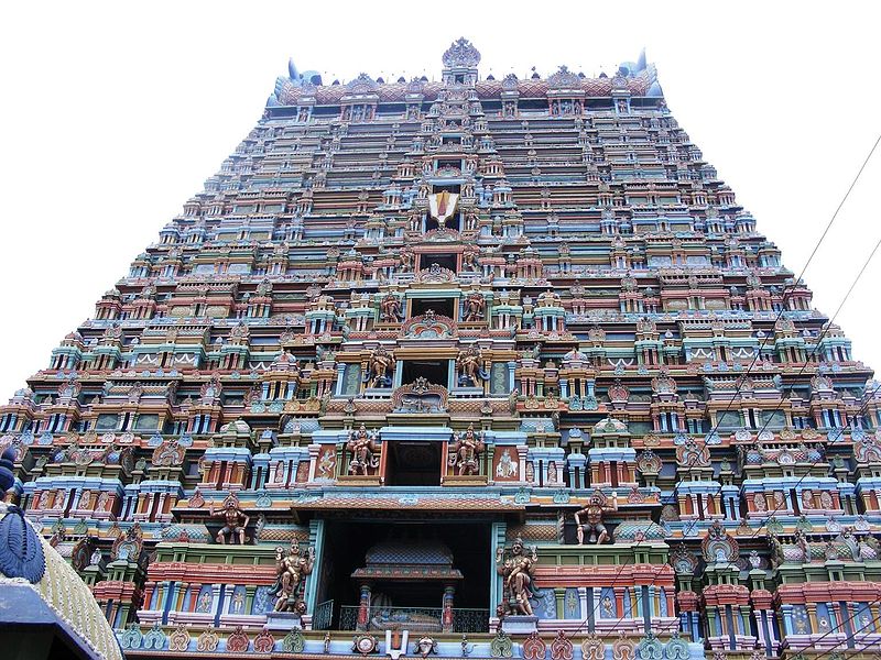 File:Ranganathaswamy Temple Tower, Srirangam, Tamilnadu.jpg