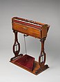 Bærbar eller foldbar:[40] Physharmonica[42] (opfundet i 1818 af Anton Haeckl, Wien)