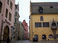 Kohlenmarkt with Town Hall, site of the Perpetual Diet from 1663 to 1806. Regensburg square.jpg