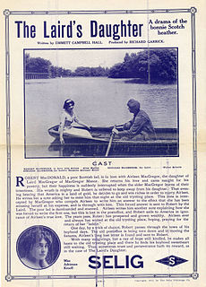 <i>The Lairds Daughter</i> 1912 American film