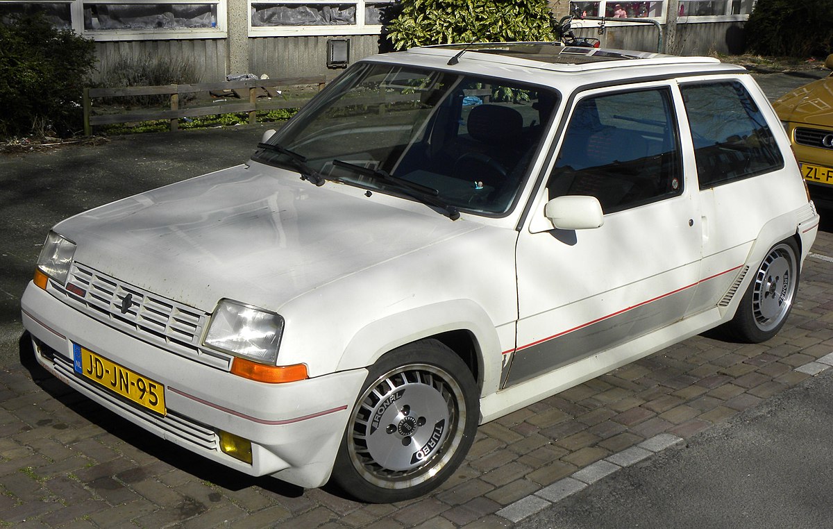 Renault Super 5 GT Turbo  Renault 5 gt turbo, Renault 5, Renault